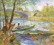 Vincent Van Gogh, Flsihing in Spring